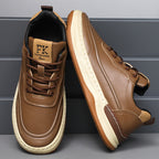 Fashionable Versatile Breathable Casual Shoes With A Soft Sole Lace Up Design And Round Toe