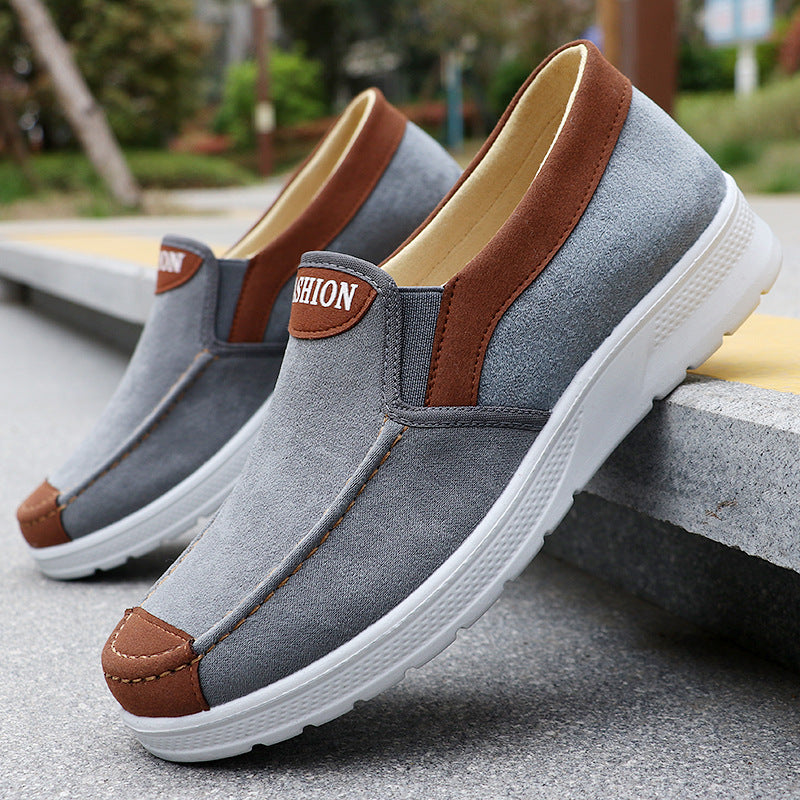 Mens Breathable Slip-on Casual Cloth Shoes