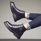 Mens Mid- To High-top Boots In Korean Style