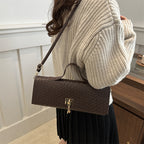 Solid-color Minimalist Versatile And Premium-feel Crossbody Bag For Women