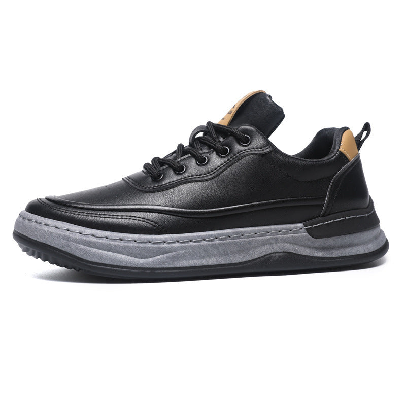 Fashionable Versatile Breathable Casual Shoes With A Soft Sole Lace Up Design And Round Toe