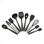 Non Stick Silicone Baking Utensils Black