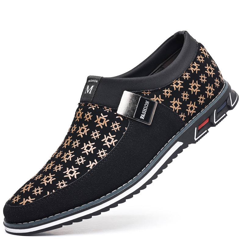 European And American Loafers Casual Shoes Color Flat