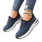 Womens Casual Plus-size Comfortable Slip-on Running Shoes