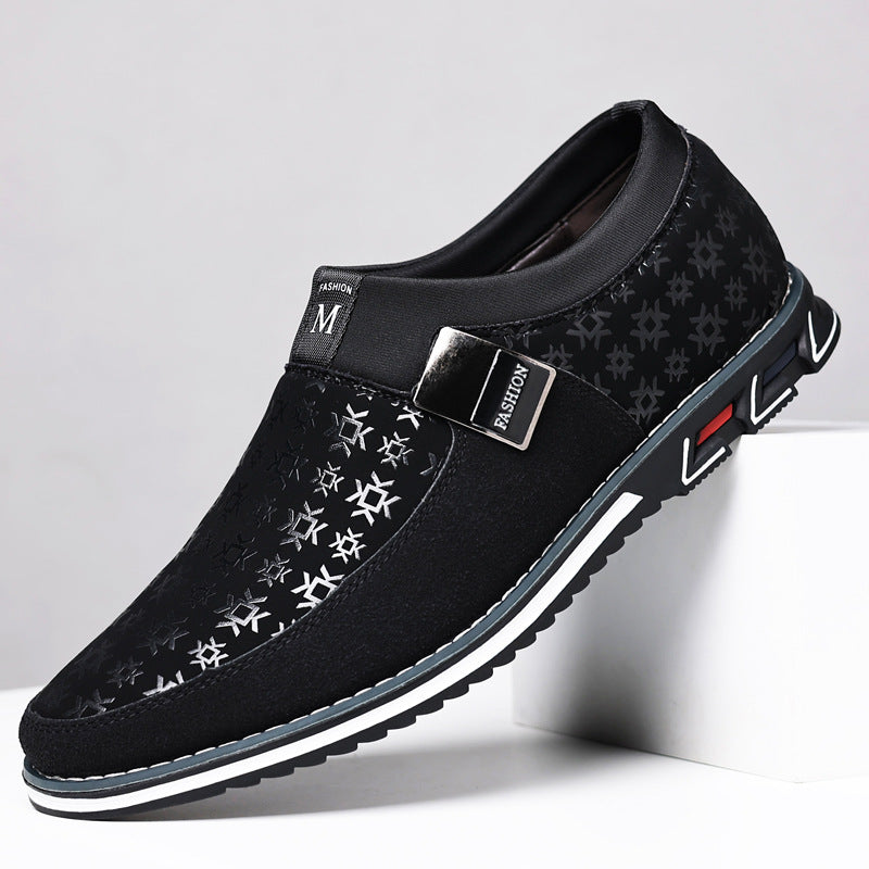 European And American Loafers Casual Shoes Color Flat