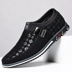 European And American Loafers Casual Shoes Color Flat
