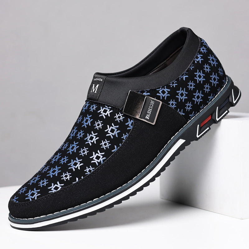 European And American Loafers Casual Shoes Color Flat