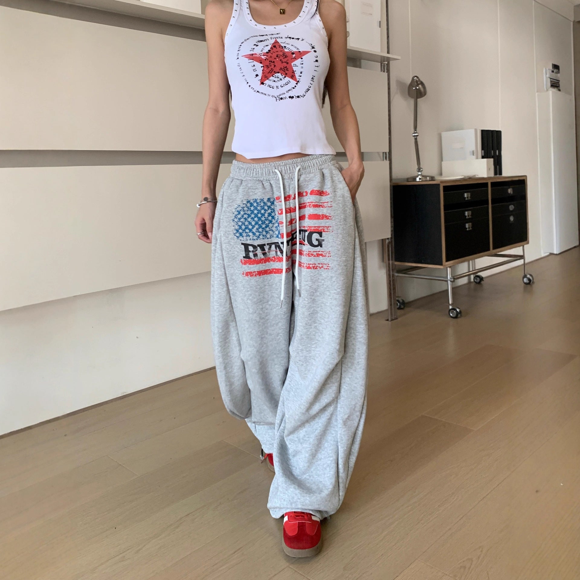 Casual, Versatile Hip-hop Jazz Cut Pants