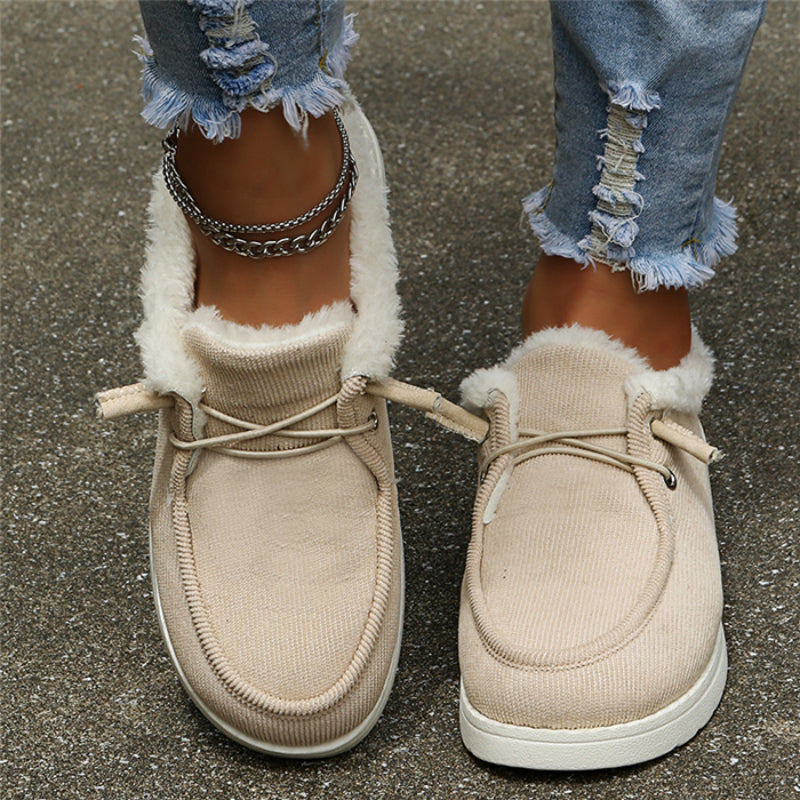 Women's Shoes Warm Winter Loafers