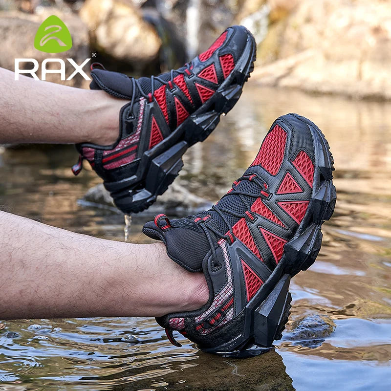 Rax-Men Women Breathable Hiking Water Shoes Water Sports Shoes Summer Hiking Outdoor Walking Fishing