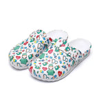 A Pair of Summer Women's Closed-Toe Slippers, Doctor Shoes, Nurse Shoes, Home Bathroom Non-Slip, Wear-Resistant, Breathable, Simple and Stylish Closed-Toe Sandals