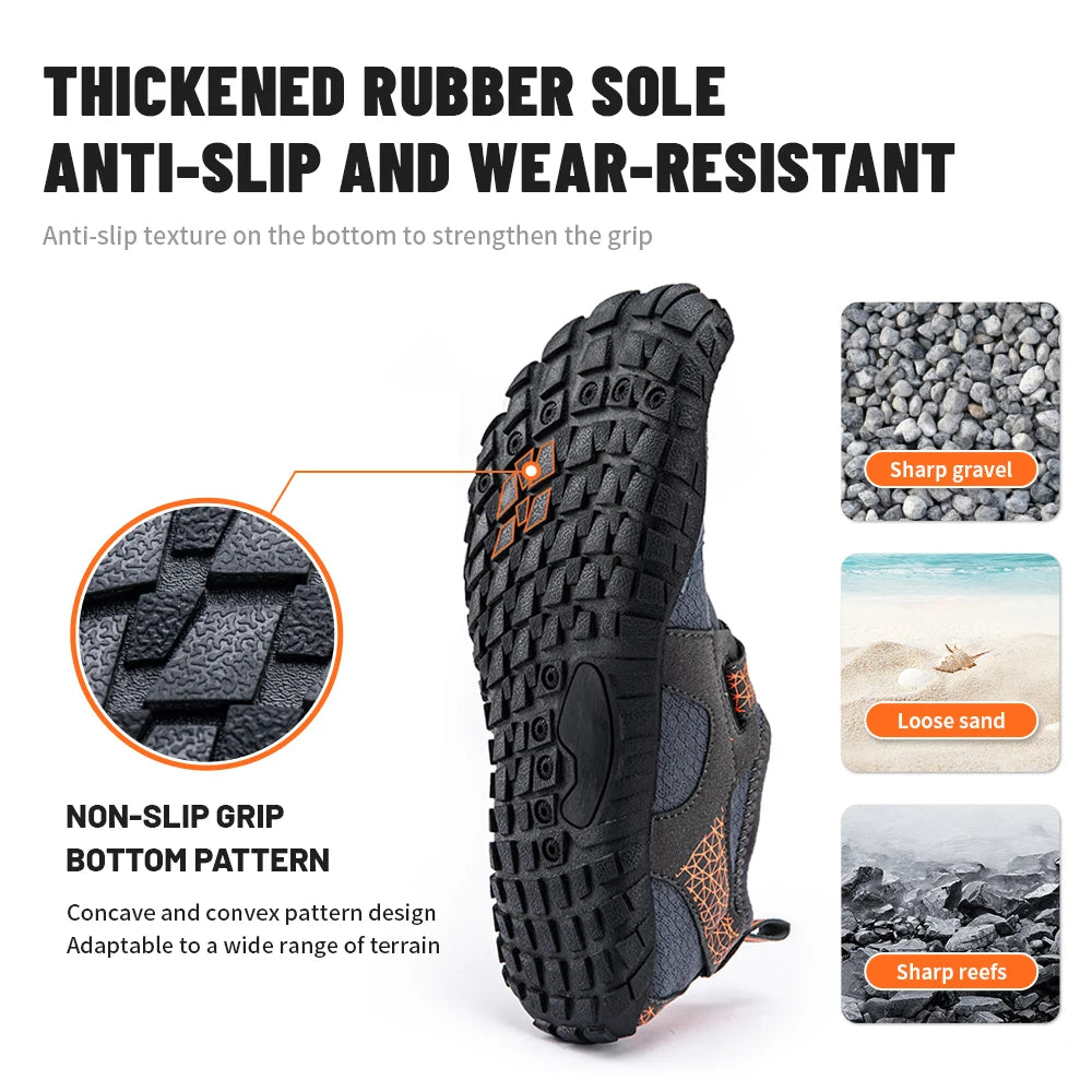 Naturehike Wading Shoes Men Women Quick-Dry Aqua Shoes Upstream Shoes Antiskid Sports Shoes Wearproof Beach Barefoot Sneakers