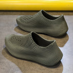 Men's Shoes Outdoor Summer New Thick Soles Breathable Sea Shoes Barefoot Skin Non-slip Beach Wading River Shoes