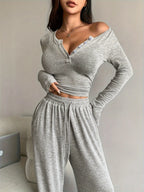 Women's Pajamas Winter Nighty for Woman Pajama Set Home Wear Women Ladies Pyjamas Long Sleeve Pajamas Sleepwear Female Sleeping