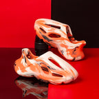 Unisex Camouflage Platform Slippers Soft EVA Material Injection Molding Technology Beach Outdoor Casual Shoes for Men Women