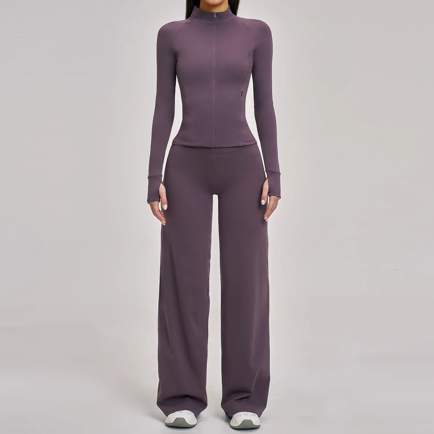 Yoga Set 2/3PCS Workout Outfit Fitness Long Sleeved Sportswear Gym Tracksuit Leggings Set Sports Bra Athletic Wear Women Clothes