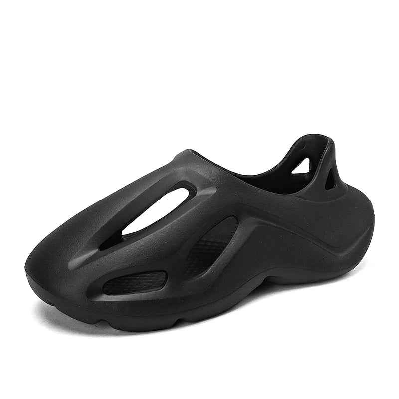 Unisex Camouflage Platform Slippers Soft EVA Material Injection Molding Technology Beach Outdoor Casual Shoes for Men Women