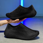 Men's Shoes Outdoor Summer New Thick Soles Breathable Sea Shoes Barefoot Skin Non-slip Beach Wading River Shoes