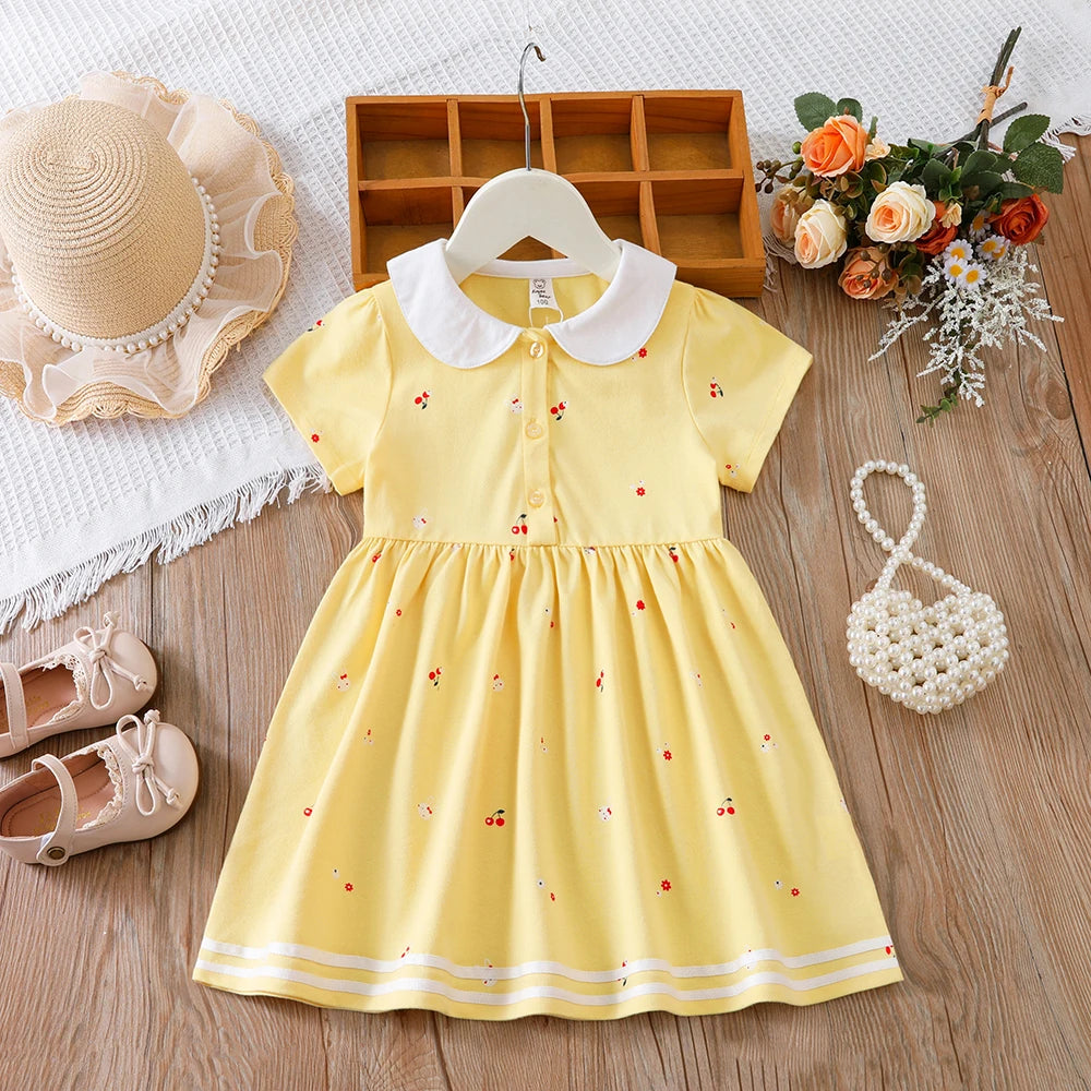 Summer Princess Dress for Girls 2-6Y by KUYEEBEAR