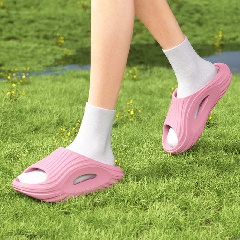 Summer Slippers for Men Indoor Outdoor Sandals Beach Men Casual Shoes Comfortable Slides Flip-flop Men Women Home Slippers