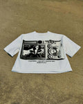 Футболка America Graffiti Album Printing T Shirt Y2k Clothes for Man Playeras Para Hombres Tシャツ メンズ Summer Streetwear Harajuku