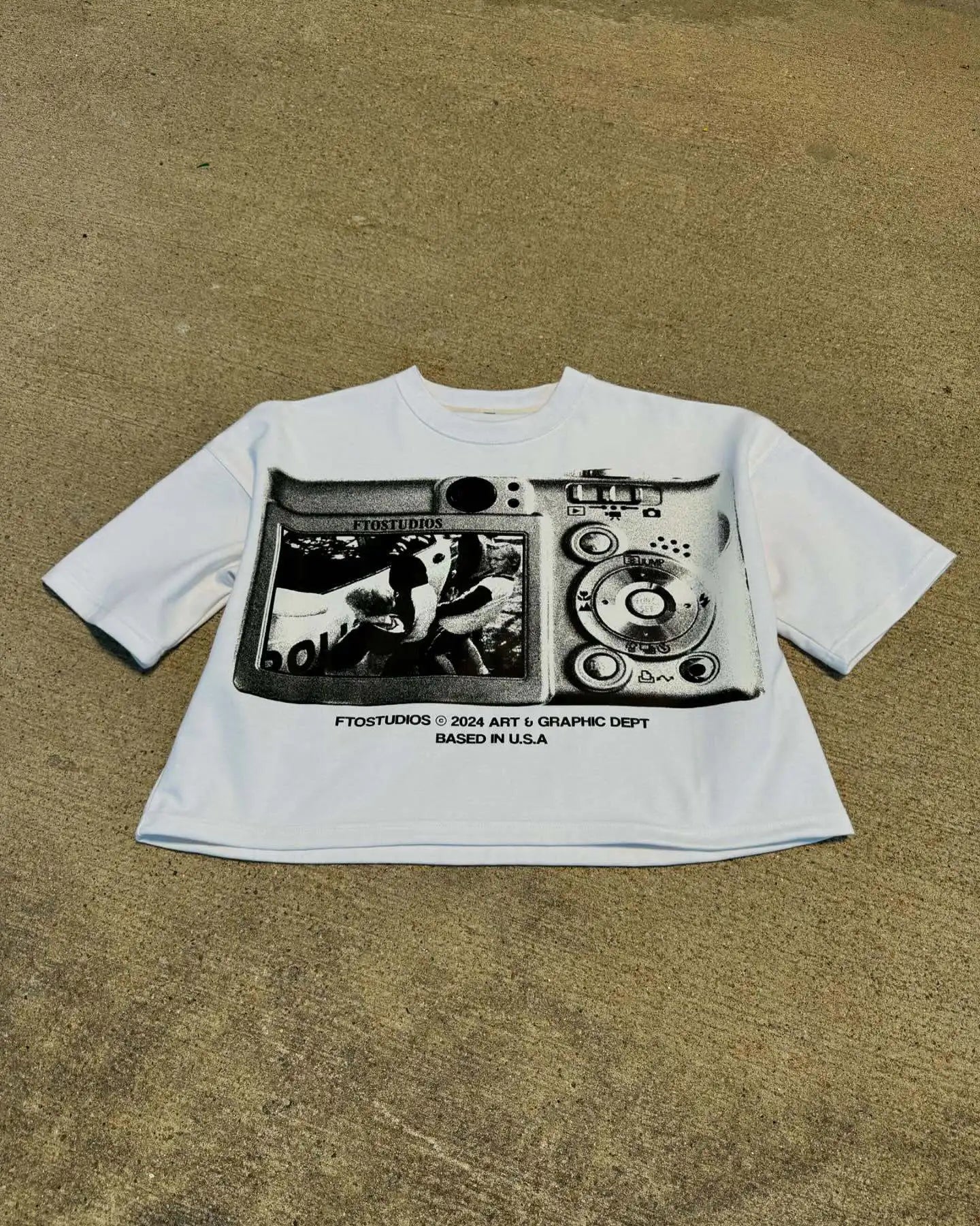Футболка America Graffiti Album Printing T Shirt Y2k Clothes for Man Playeras Para Hombres Tシャツ メンズ Summer Streetwear Harajuku