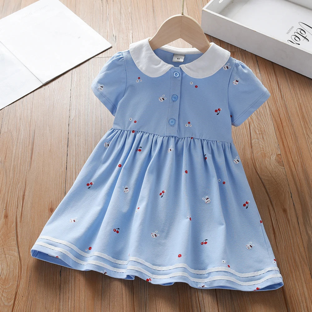 Summer Princess Dress for Girls 2-6Y by KUYEEBEAR