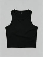 Summer Y2K Push-Up Tank Top Seamless Sporty Sexy Corset Style Casual Women's Mallas Top