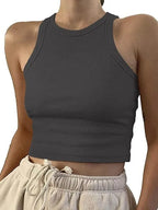 Summer Y2K Push-Up Tank Top Seamless Sporty Sexy Corset Style Casual Women's Mallas Top