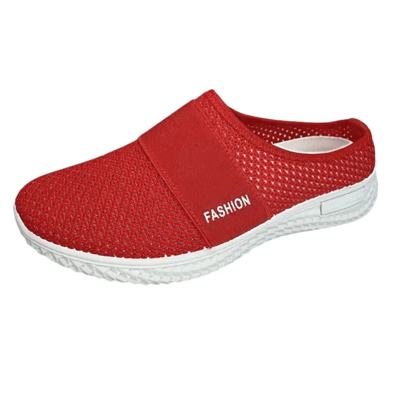 women's shoes Solid Color Mules,  women's summer shoes free shippiing shoes Slippers for women Comfortable and breathable