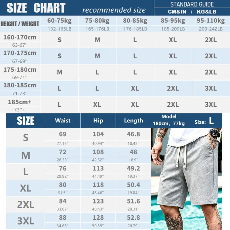 Men Drawstring Shorts Casual Jogger Sweathshorts Summer Running Shorts Casual Classic Workout Beach Travel Pants