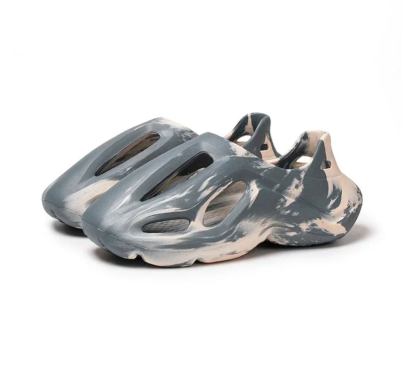Unisex Camouflage Platform Slippers Soft EVA Material Injection Molding Technology Beach Outdoor Casual Shoes for Men Women