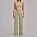 Yoga Set 2/3PCS Workout Outfit Fitness Long Sleeved Sportswear Gym Tracksuit Leggings Set Sports Bra Athletic Wear Women Clothes