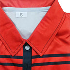 Summer Men Short Sleeve Fake Pocket Stitching Casual Polo Shirt Tops 100% Polyester