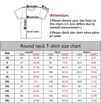 The new summer 2025 quick-drying men's T-shirt features a casual fashionable and streetwear 3D gradient print