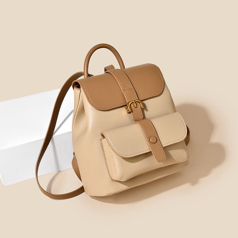 High-end Double-shoulder Backpack Large-capacity Student Bag