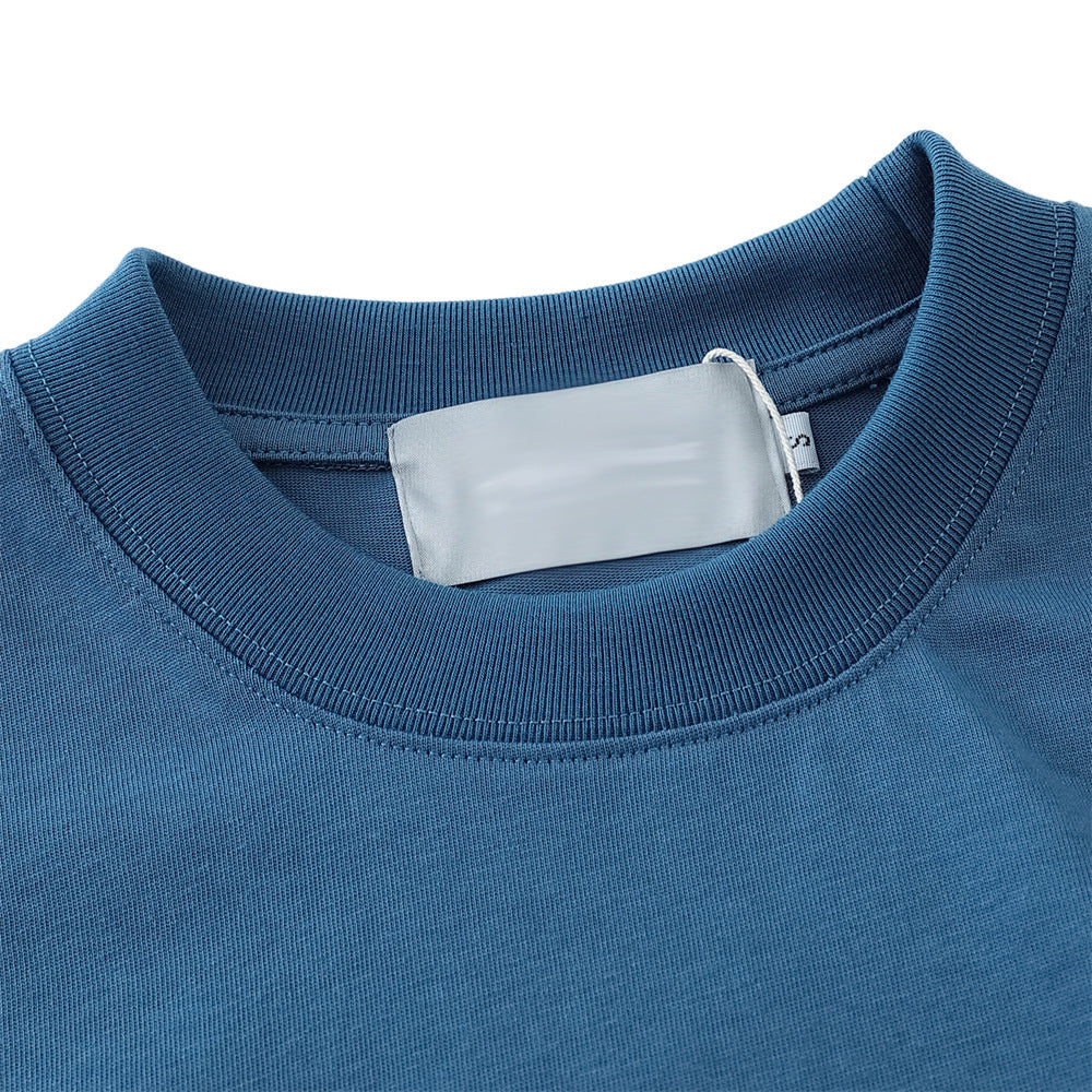 Mushroom Print Short Shirt T-shirt Casual Top