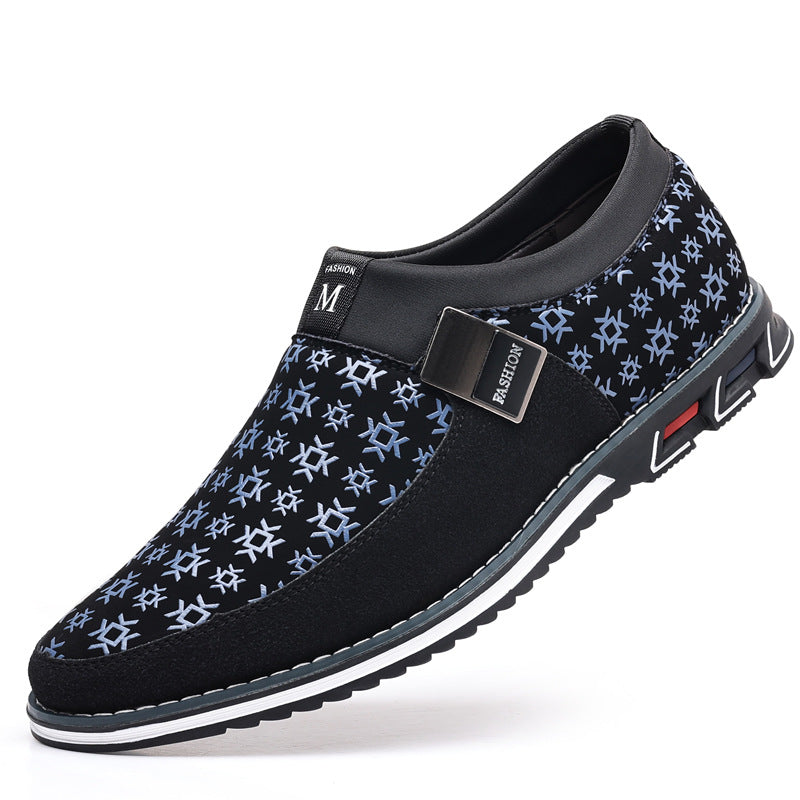 European And American Loafers Casual Shoes Color Flat