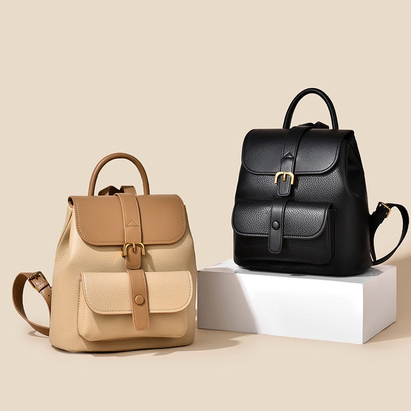 High-end Double-shoulder Backpack Large-capacity Student Bag