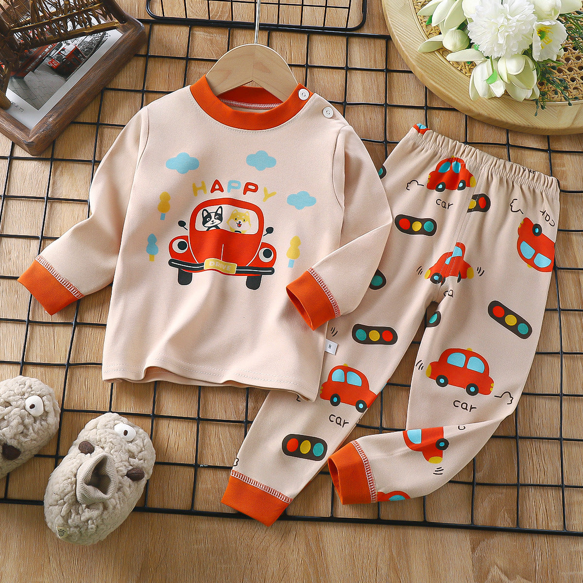 Children's Underwear Suit Cotton Autumn Clothes Long Johns