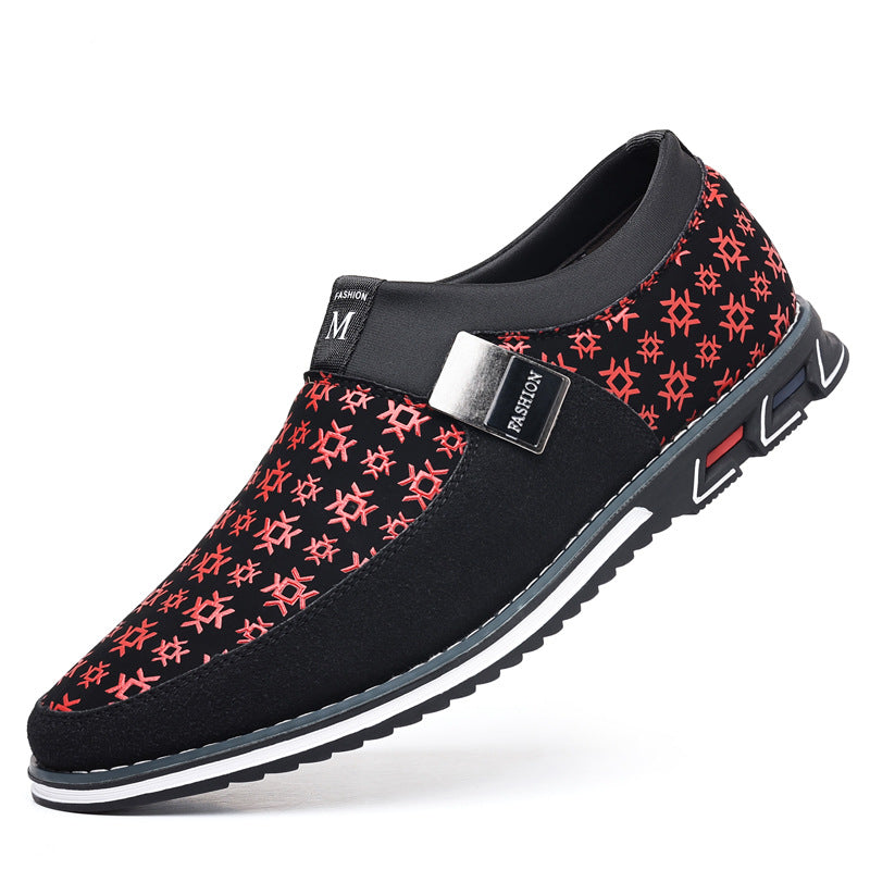 European And American Loafers Casual Shoes Color Flat