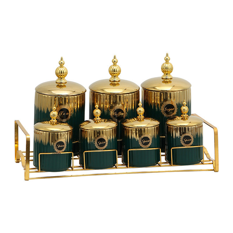 Ceramic Storage Tank Kitchen Decoration Storage